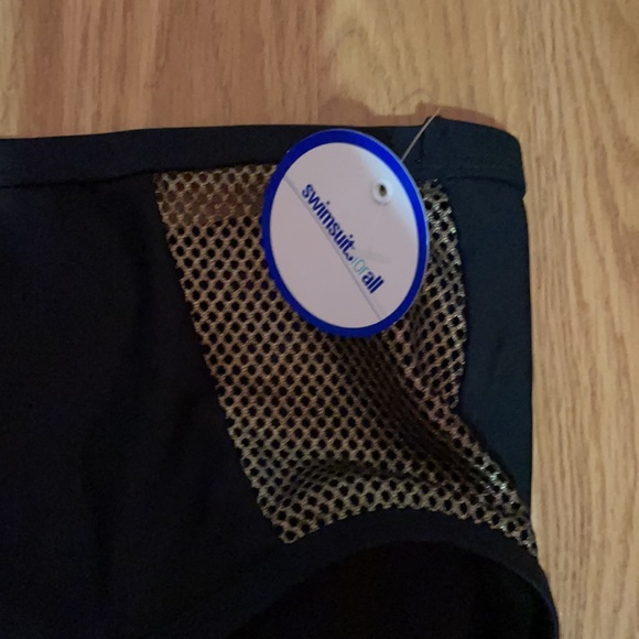 BNWT swimsuitsforall two piece halter style top - Picture 5 of 6